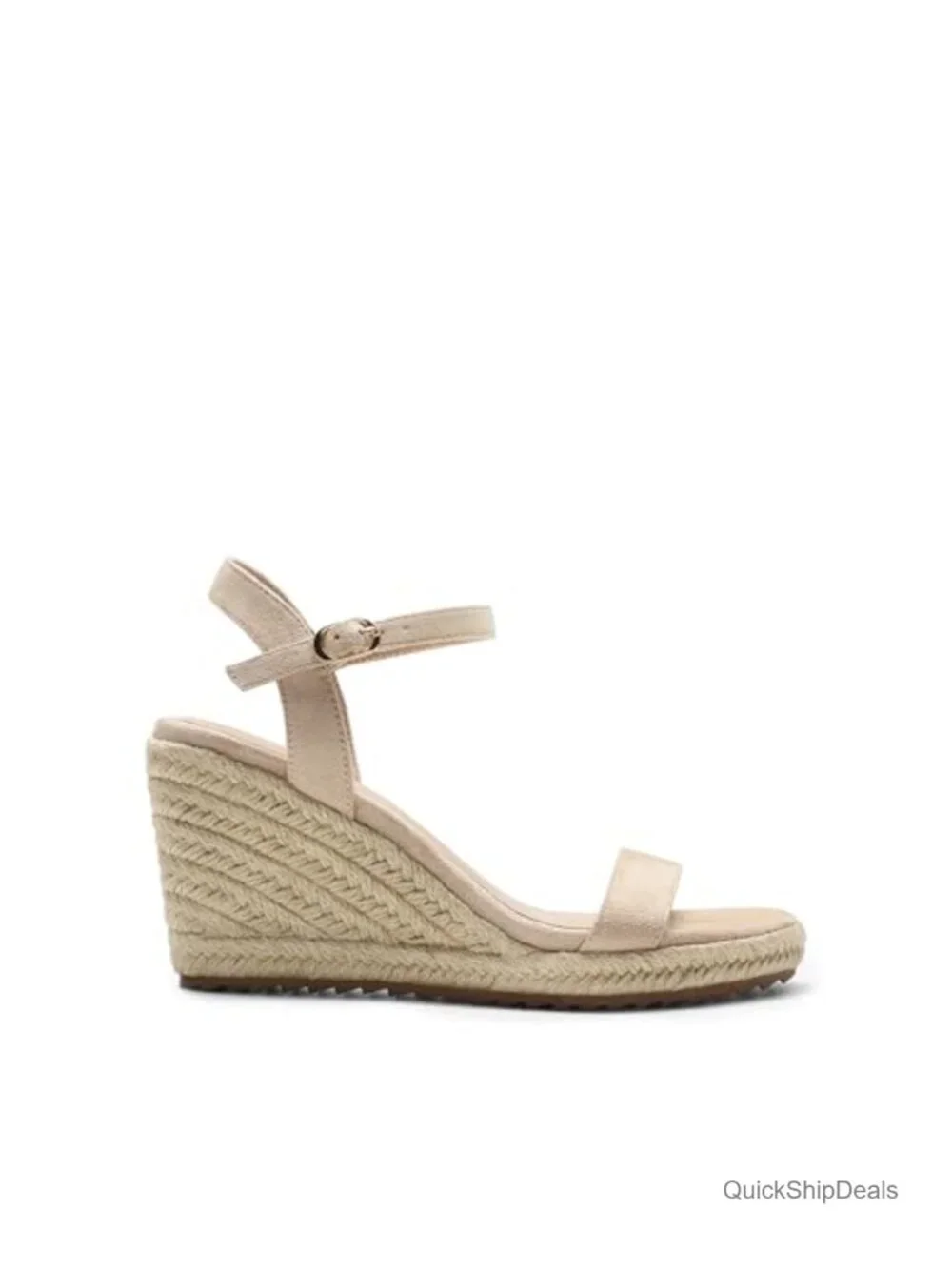 Women's Raffia Espadrille Wedge Sandals 3.54